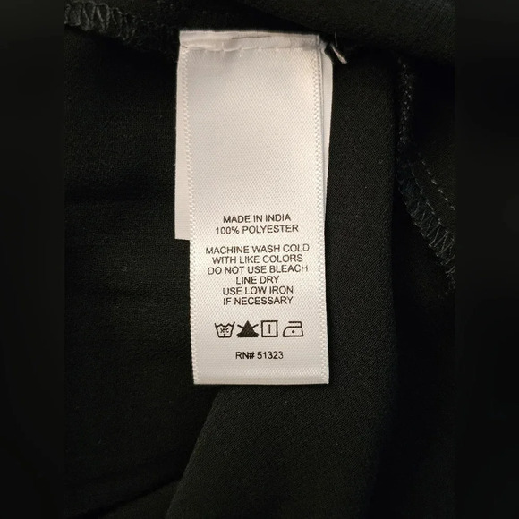 1. State Women's Black Smocked Long-Sleeve Bodice Ruffle Mini Dress Size M - Picture 13 of 13